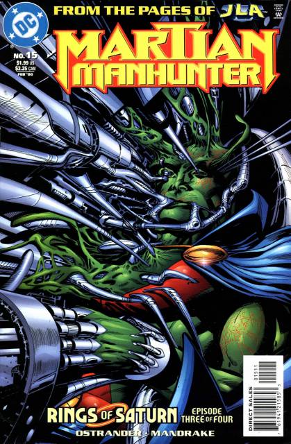 Martian Manhunter Vol 2 #15 comic cover