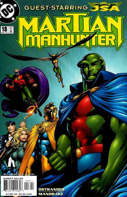 Martian Manhunter Vol 2 #18 comic cover