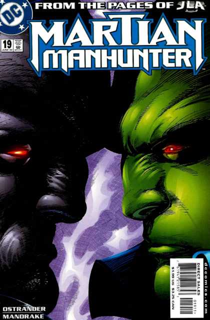 Martian Manhunter Vol 2 #19 comic cover