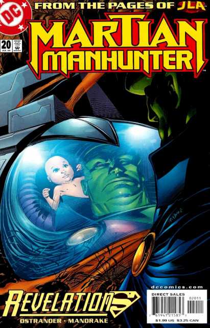 Martian Manhunter Vol 2 #20 comic cover