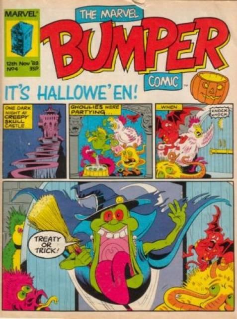 Marvel Bumper Comic #4 comic cover