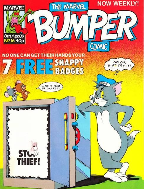 Marvel Bumper Comic #16 comic cover
