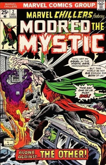 Marvel Chillers #2 comic cover