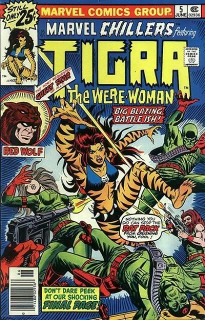 Marvel Chillers #5 comic cover