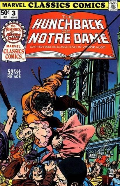 Marvel Classics Comics #3 comic cover