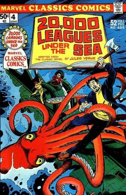 Marvel Classics Comics #4 comic cover