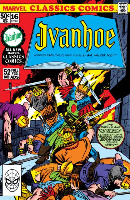 Marvel Classics Comics #16 comic cover