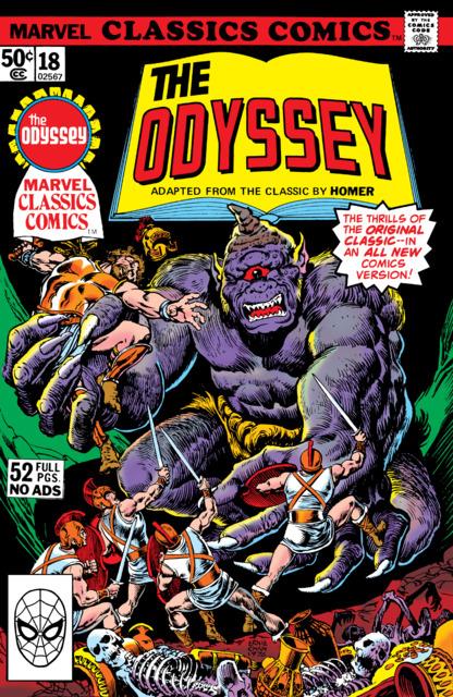 Marvel Classics Comics #18 comic cover