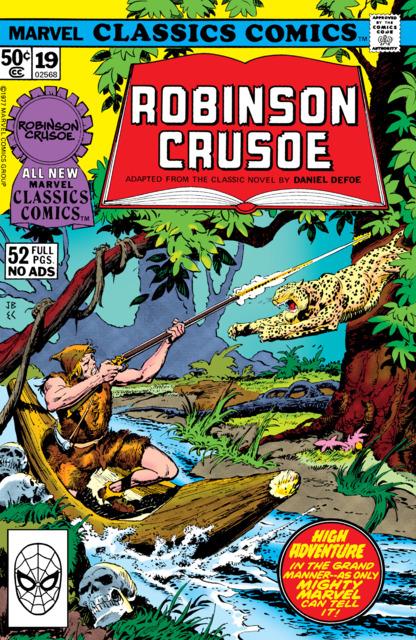 Marvel Classics Comics #19 comic cover