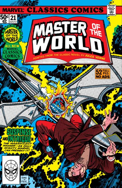 Marvel Classics Comics #21 comic cover