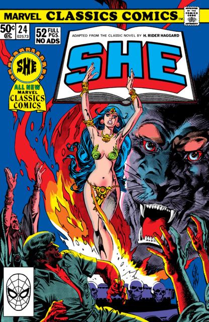 Marvel Classics Comics #24 comic cover