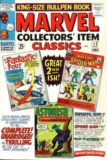 Marvel Collectors Item Classics #2 comic cover