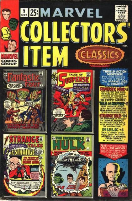 Marvel Collectors Item Classics #5 comic cover
