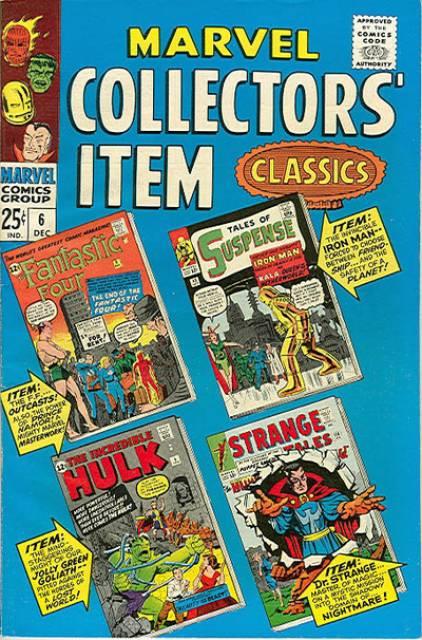 Marvel Collectors Item Classics #6 comic cover