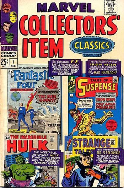 Marvel Collectors Item Classics #7 comic cover