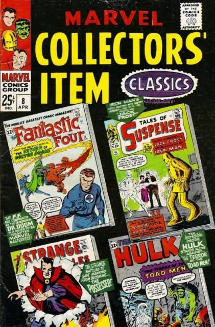 Marvel Collectors Item Classics #8 comic cover