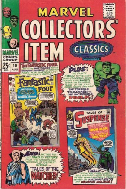 Marvel Collectors Item Classics #10 comic cover