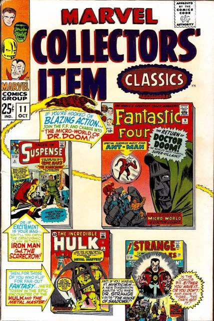 Marvel Collectors Item Classics #11 comic cover