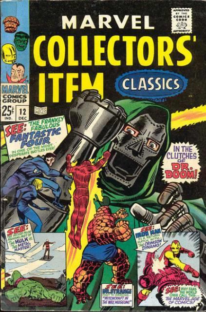Marvel Collectors Item Classics #12 comic cover