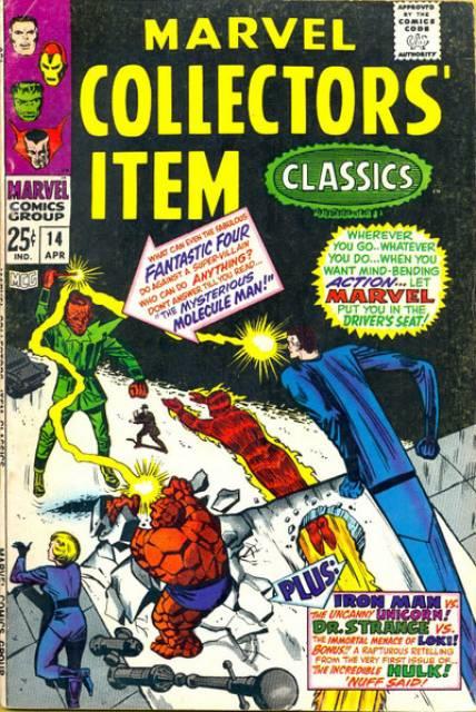 Marvel Collectors Item Classics #14 comic cover