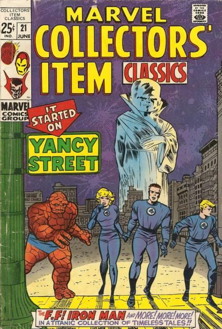 Marvel Collectors Item Classics #21 comic cover