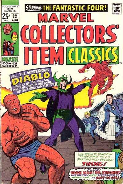 Marvel Collectors Item Classics #22 comic cover