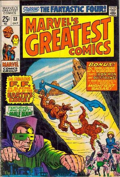 Marvels Greatest Comics #23 comic cover