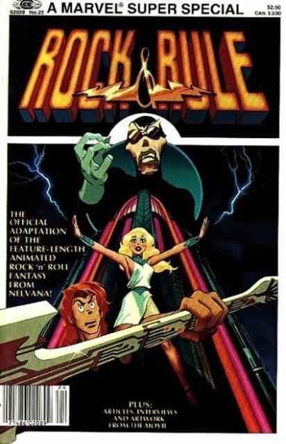 Marvel Comics Super Special #25 comic cover