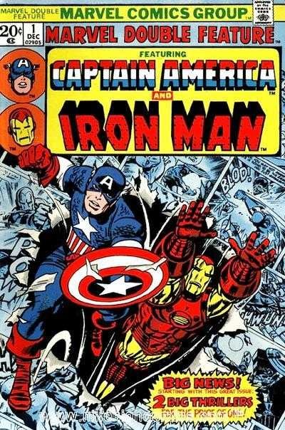 Marvel Double Feature #1 comic cover