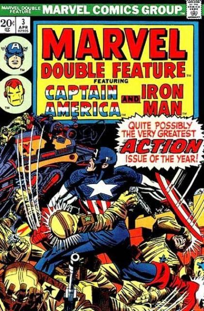 Marvel Double Feature #3 comic cover