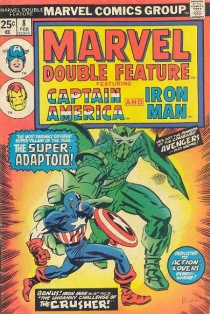 Marvel Double Feature #8 comic cover