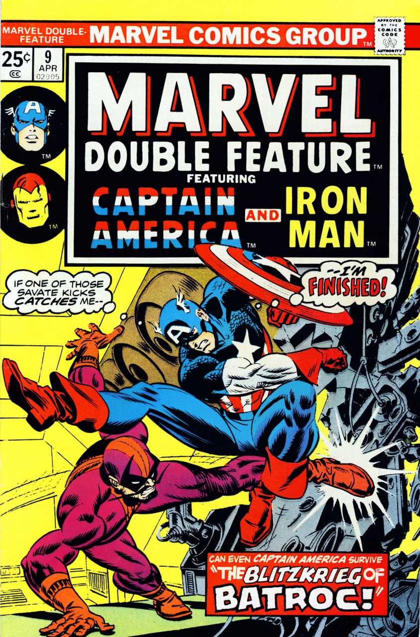Marvel Double Feature #9 comic cover