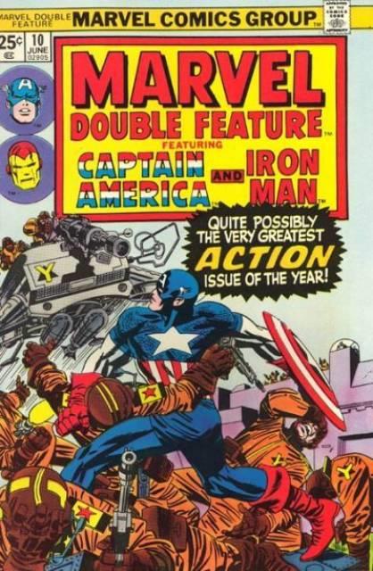 Marvel Double Feature #10 comic cover
