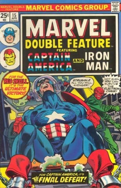 Marvel Double Feature #15 comic cover
