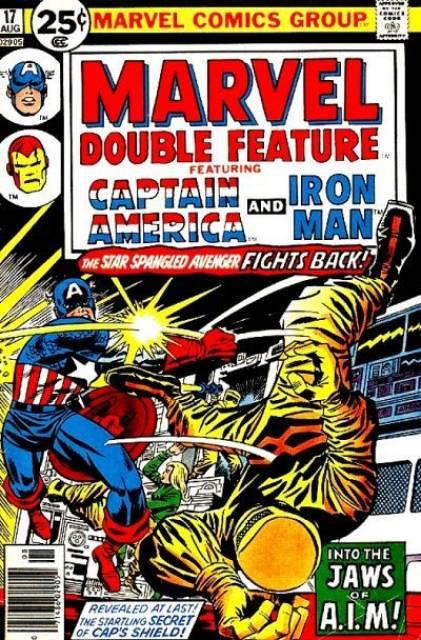 Marvel Double Feature #17 comic cover