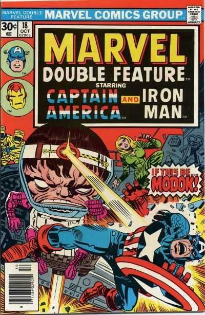 Marvel Double Feature #18 comic cover