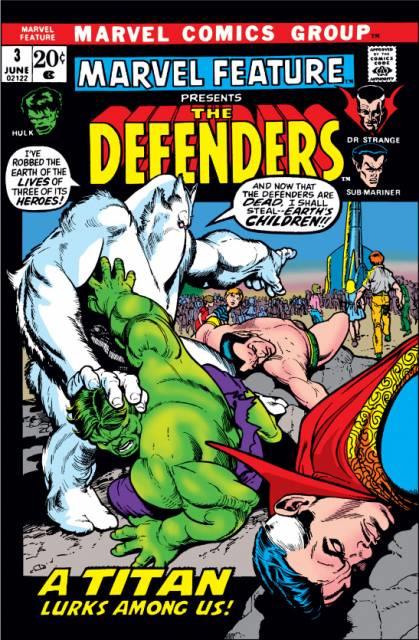 Marvel Feature #3 comic cover