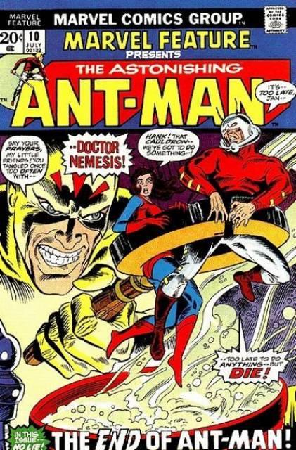 Marvel Feature #10 comic cover