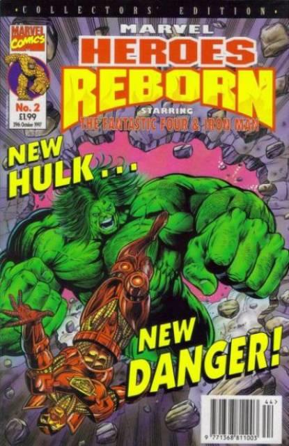 Marvel Heroes Reborn #2 comic cover