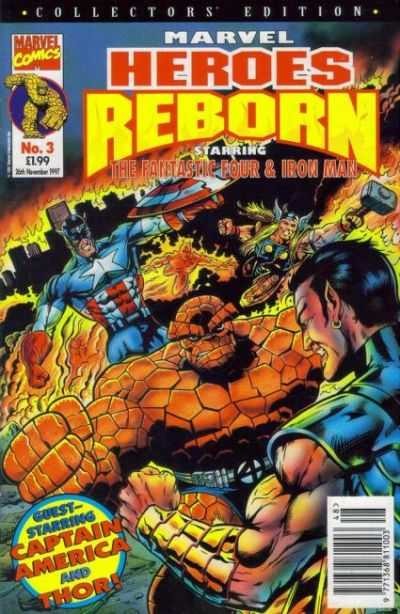Marvel Heroes Reborn #3 comic cover