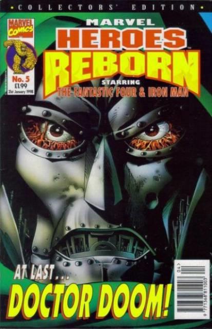 Marvel Heroes Reborn #5 comic cover