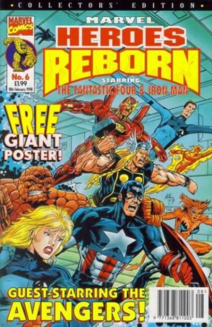 Marvel Heroes Reborn #6 comic cover