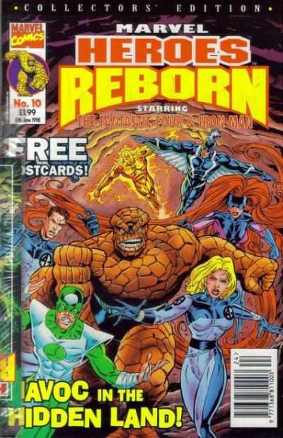 Marvel Heroes Reborn #10 comic cover