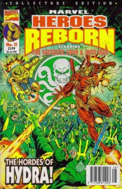 Marvel Heroes Reborn #11 comic cover