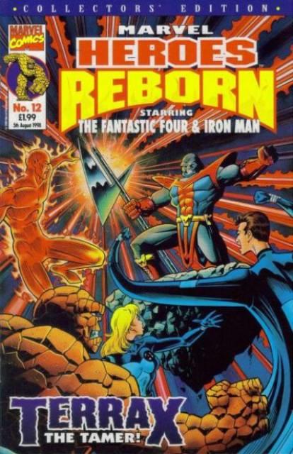 Marvel Heroes Reborn #12 comic cover