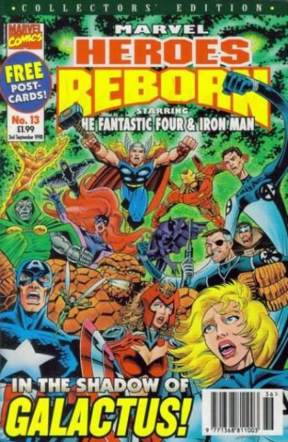Marvel Heroes Reborn #13 comic cover