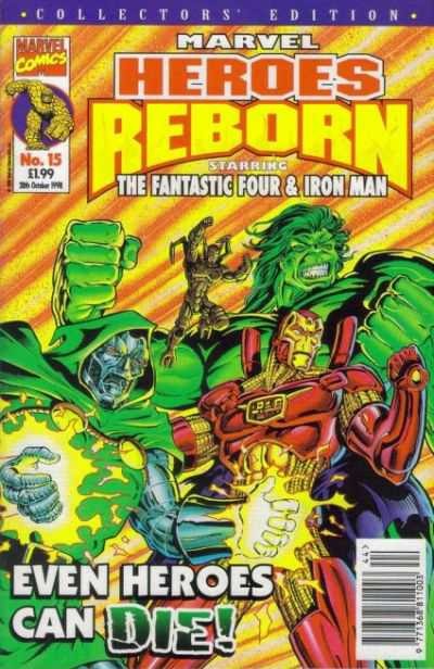 Marvel Heroes Reborn #15 comic cover