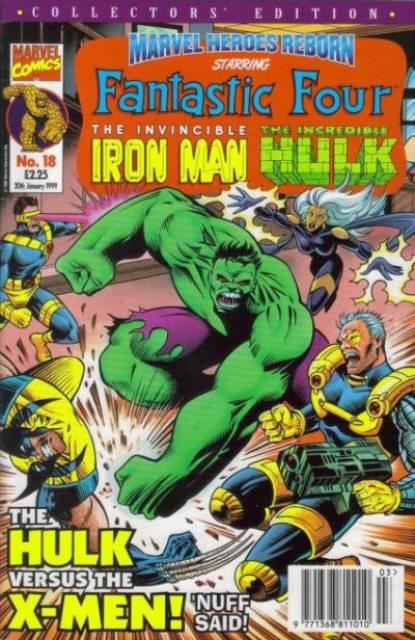 Marvel Heroes Reborn #18 comic cover