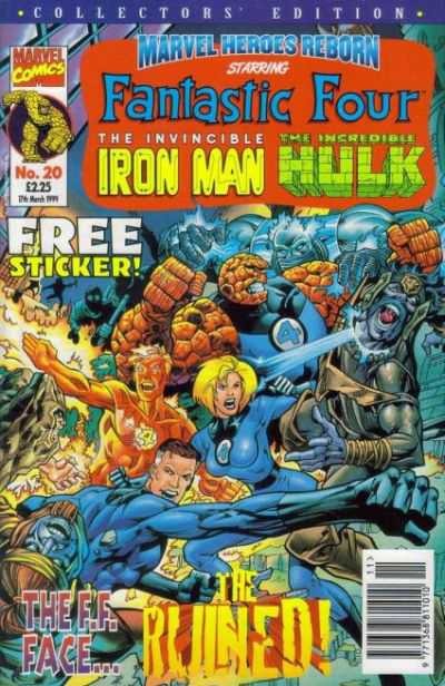 Marvel Heroes Reborn #20 comic cover