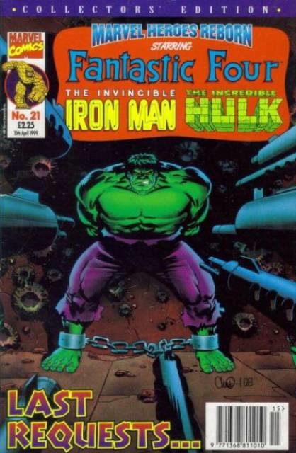 Marvel Heroes Reborn #21 comic cover